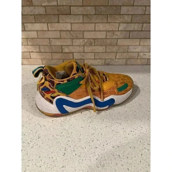 Adidas D.o.n donovan Mitchell lego shoes sz kids 3.5 b25 - Picture 10 of 12